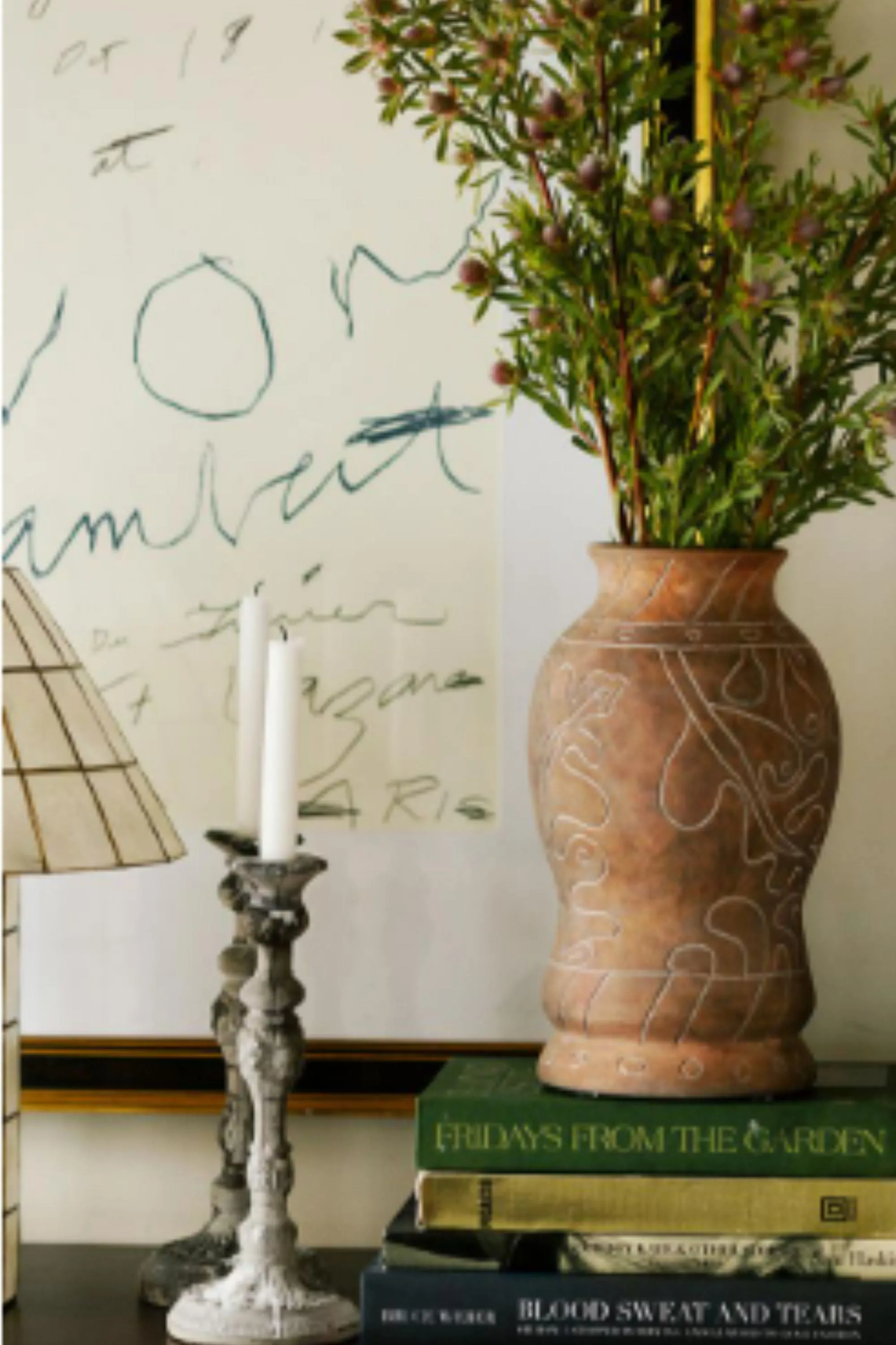 Frida Vase Tall Brown | Dusty Deco
