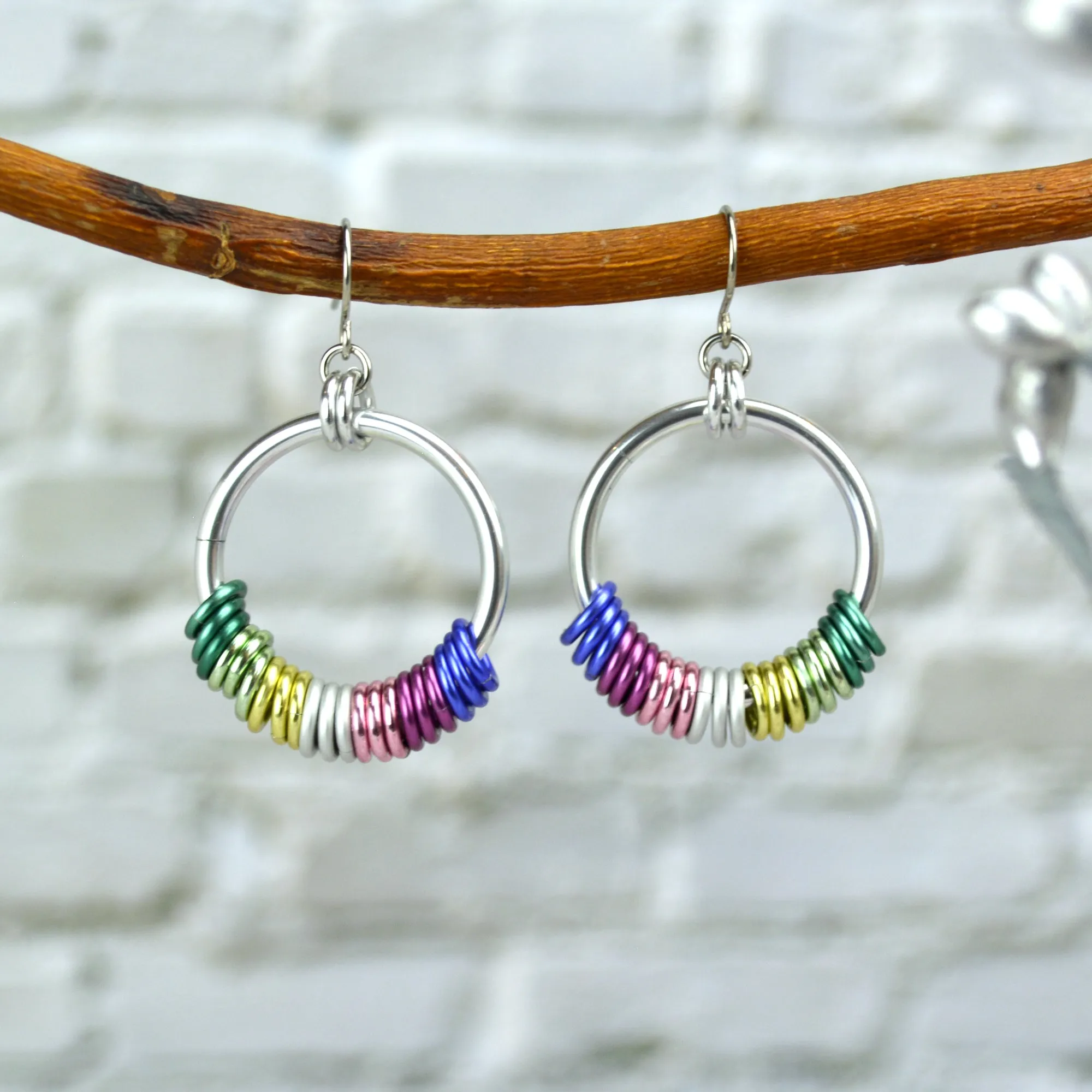 Genderfae Pride - Hoop Earring
