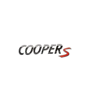 Genuine Bootlid Emblem suits Mini Cooper F55, R55, R58, R60, F60, R52, R53, R61, F56, R50, R56, R57, R59 2002 to 2017