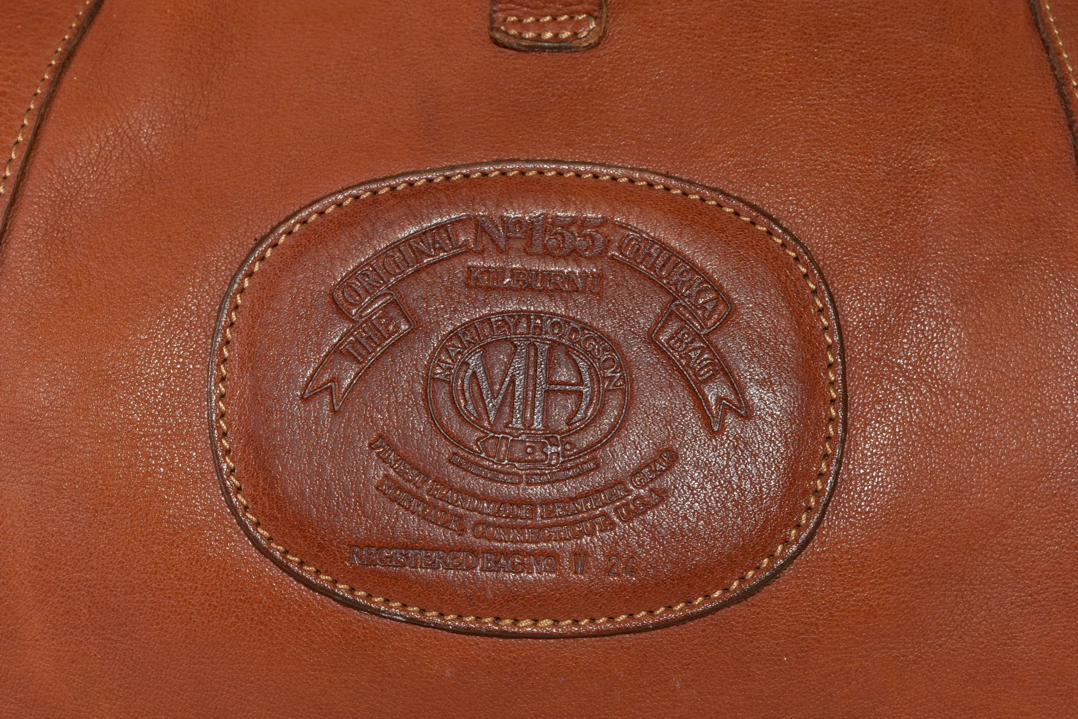 Ghurka Marley Hodgson 2000 Kilburn ll No. 155 Chestnut Vintage Leather 38