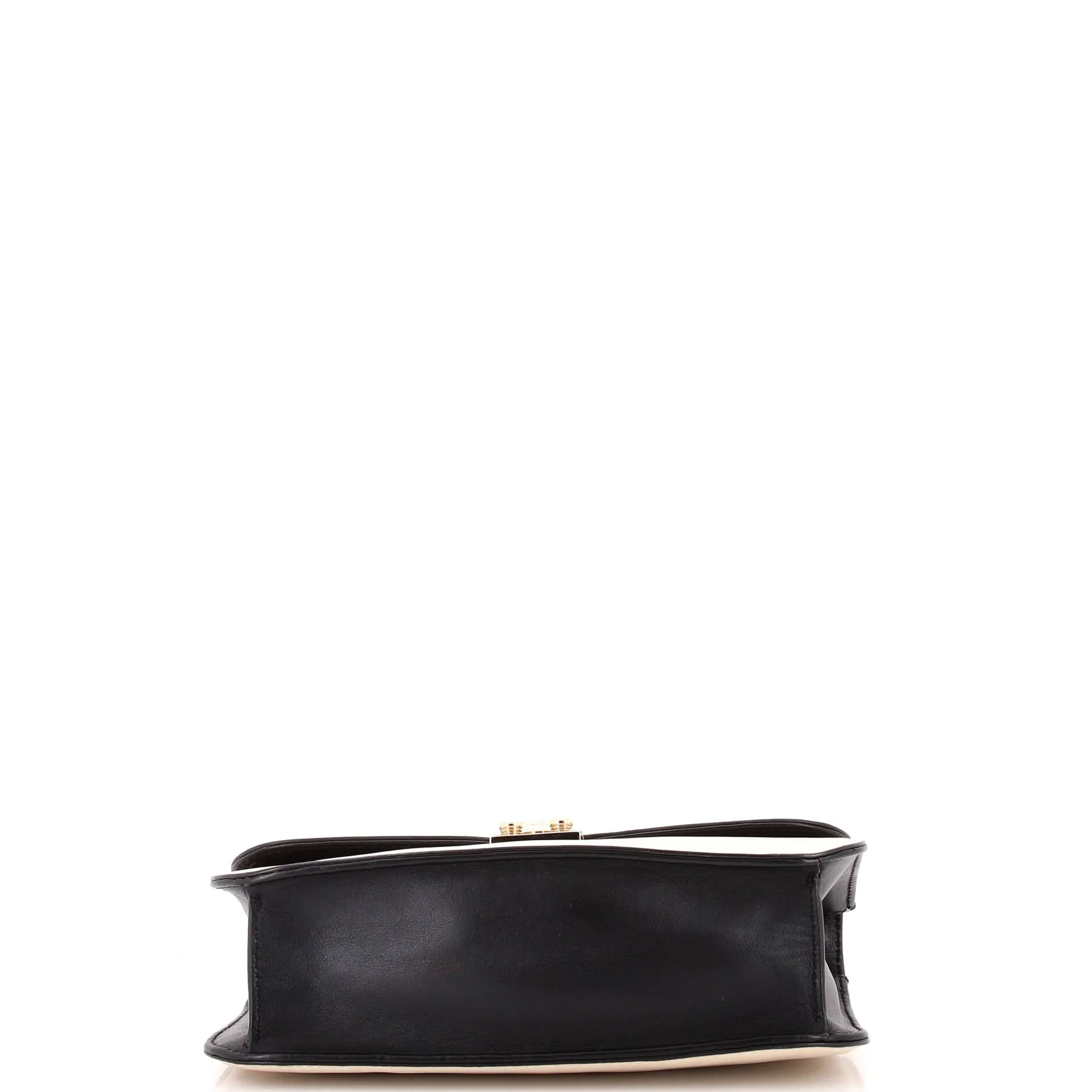 Glam Lock Shoulder Bag Leather Medium