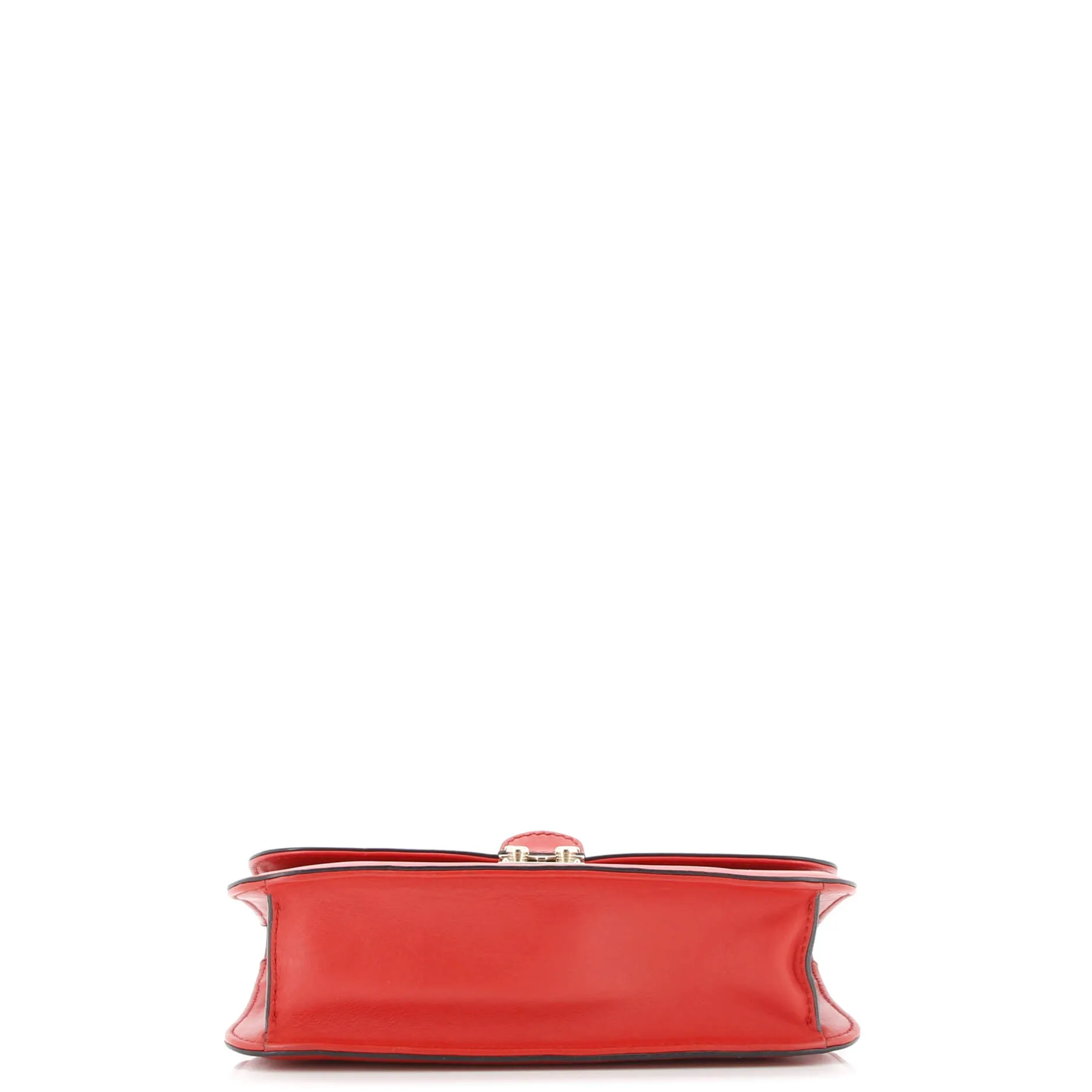 Glam Lock Shoulder Bag Leather Medium