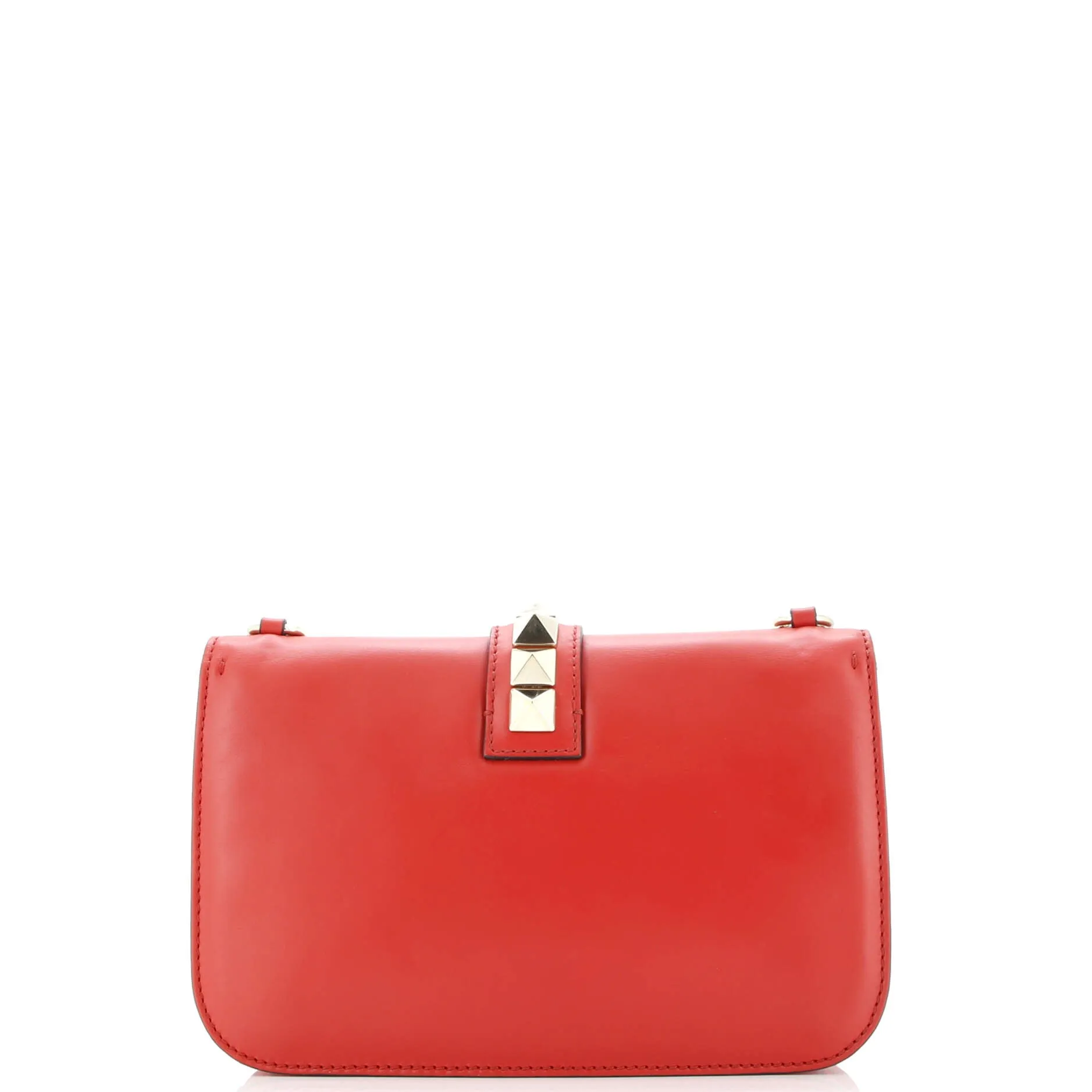 Glam Lock Shoulder Bag Leather Medium