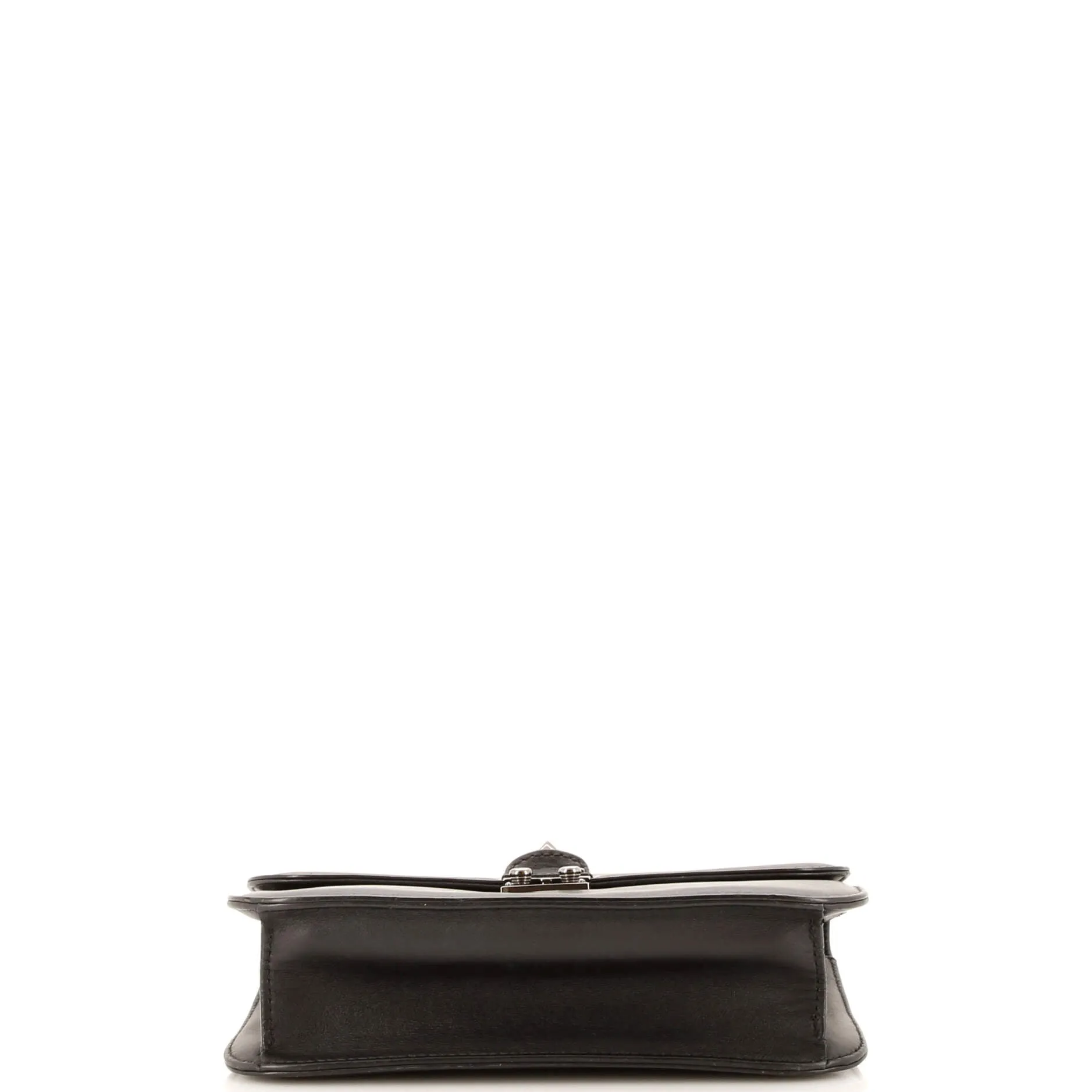Glam Lock Shoulder Bag Leather Medium