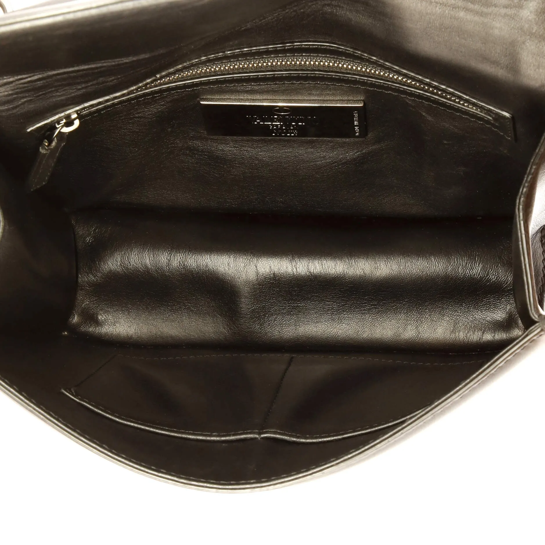 Glam Lock Shoulder Bag Leather Medium
