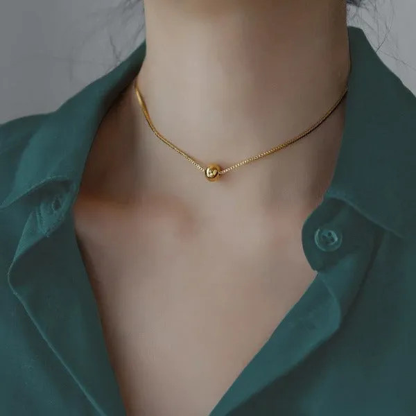 Globe Chain Necklace