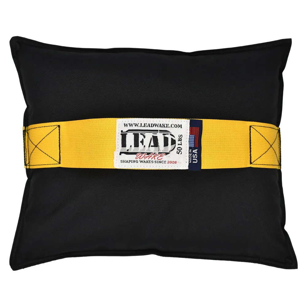 Gold and Black 50lb <br>Lead Wake Ballast Bag