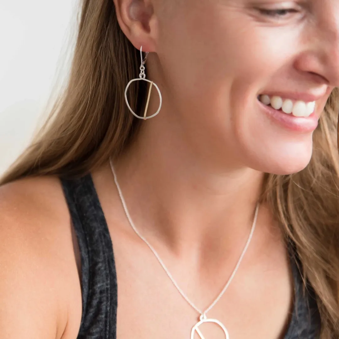 Golden Optimist Earrings