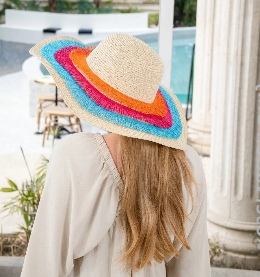 H3413- BOHEMIAN STYLE SUN HAT