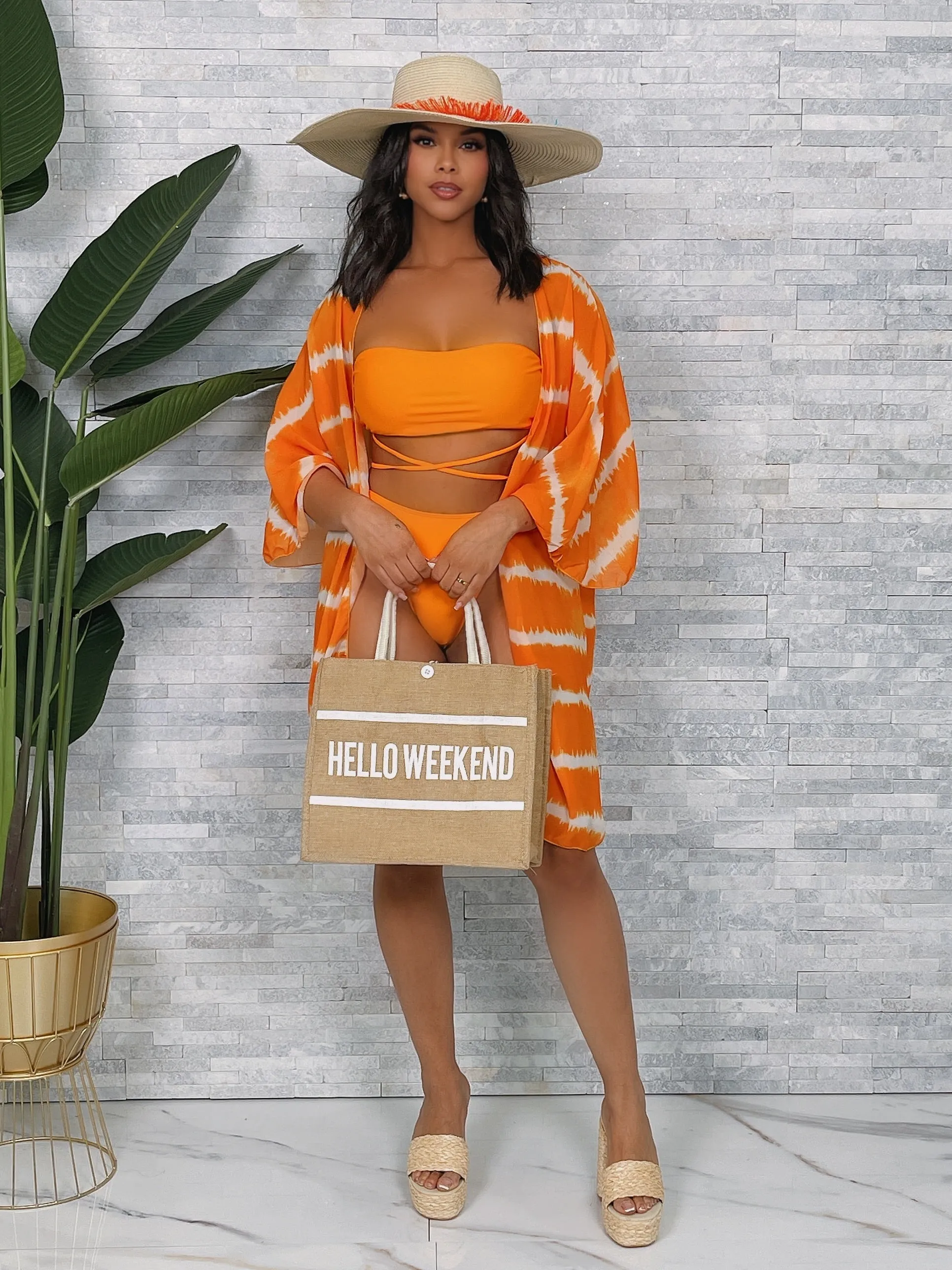 H3413- BOHEMIAN STYLE SUN HAT