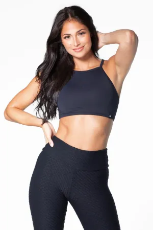 Halter Spandex Top Black