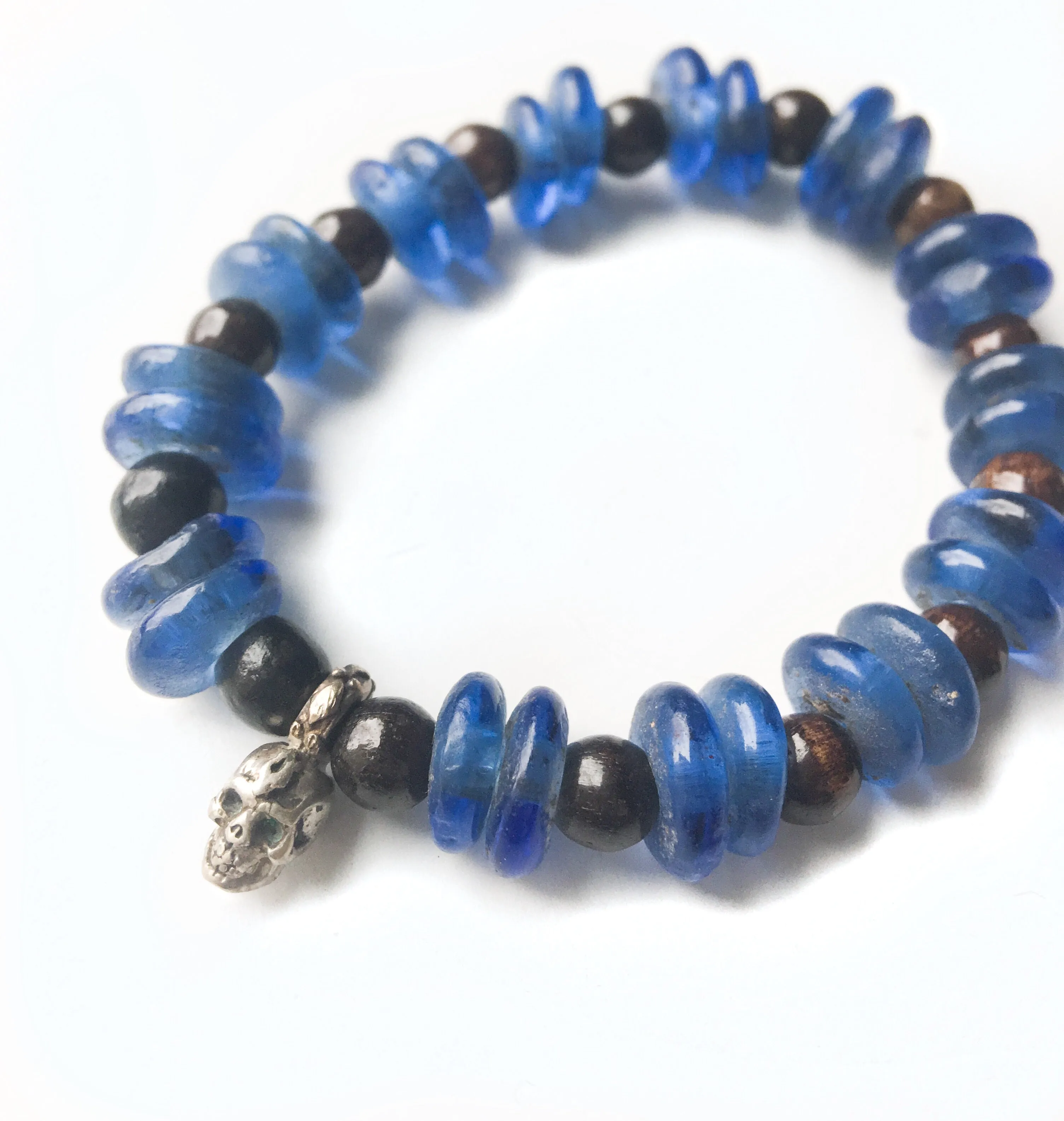 Handmade GlassBead Bracelet Pair