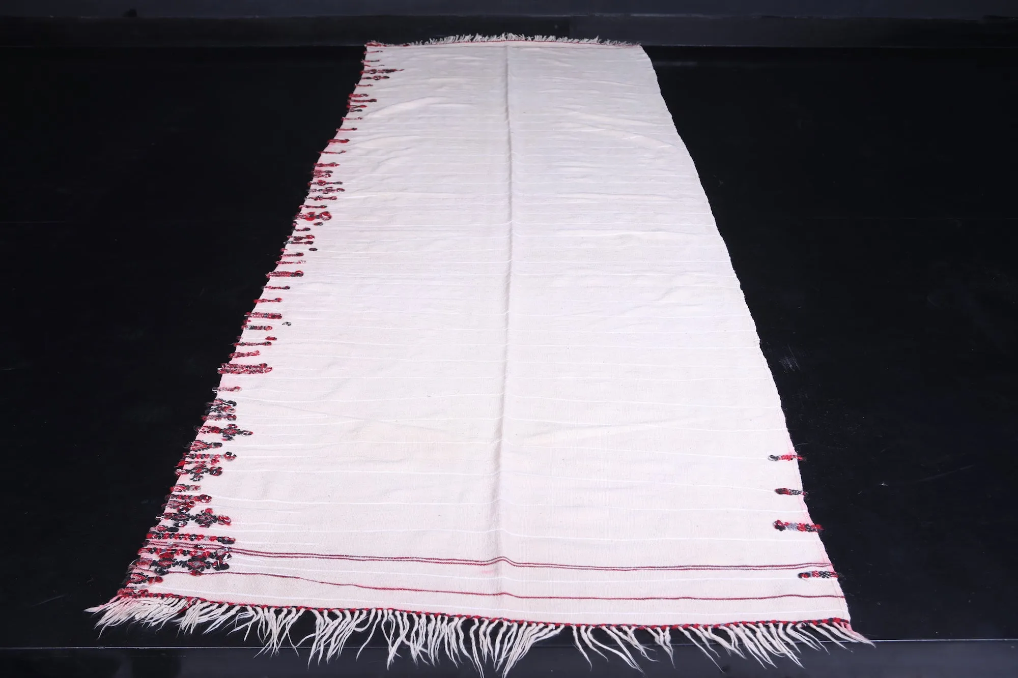Handwoven Kilim 4.2 FT X 11.8 FT – Elegant Runner Rug