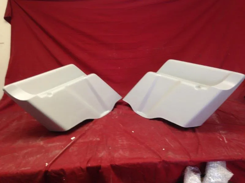 Harley Davidson 4.5" Extended Stretched Saddlebags - No Lids 2014 - 2018  Model Style Bags