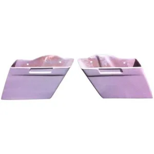 Harley Davidson 4" Extended Stretched Saddlebags No CutOuts - No Lids 89-13