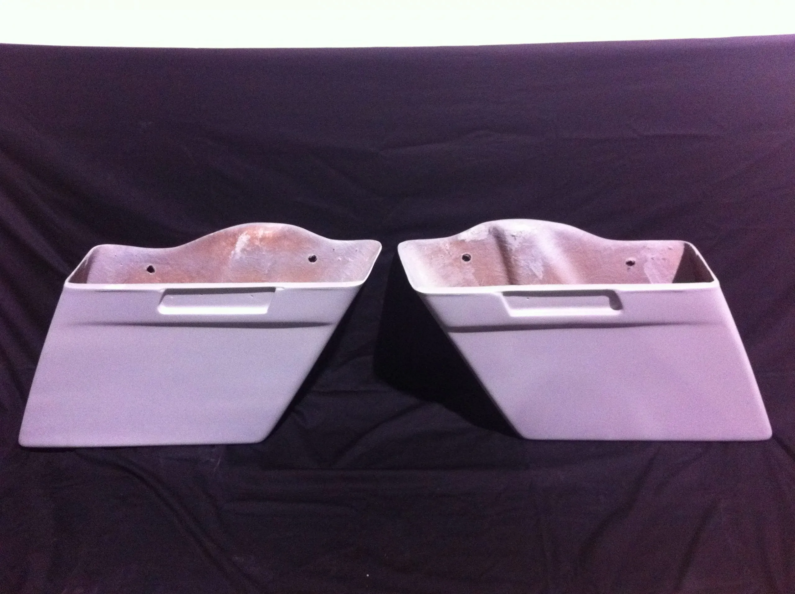 Harley Davidson 4" Extended Stretched Saddlebags - No Lids 89-13
