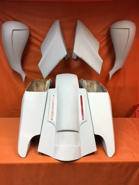 Harley Davidson 5" Fifty Five Stretched Saddlebag  Full Body Kit