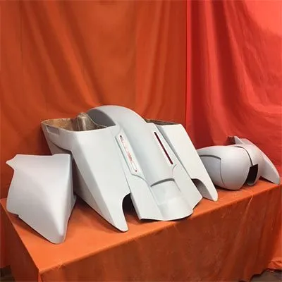 Harley Davidson 5" Fifty Five Stretched Saddlebag  Full Body Kit