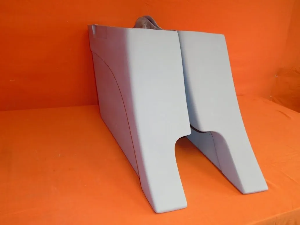Harley Davidson 6" Extended Stretched Out & Down Saddlebags - 2014 - 2018  Model Style Bags No lids - Dual Cut Outs