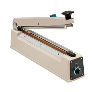 Heathrow Scientific 28272 Bag Sealer 305mm 110 Volt with Cutter US/Taiwan/Japan Plug, Grey