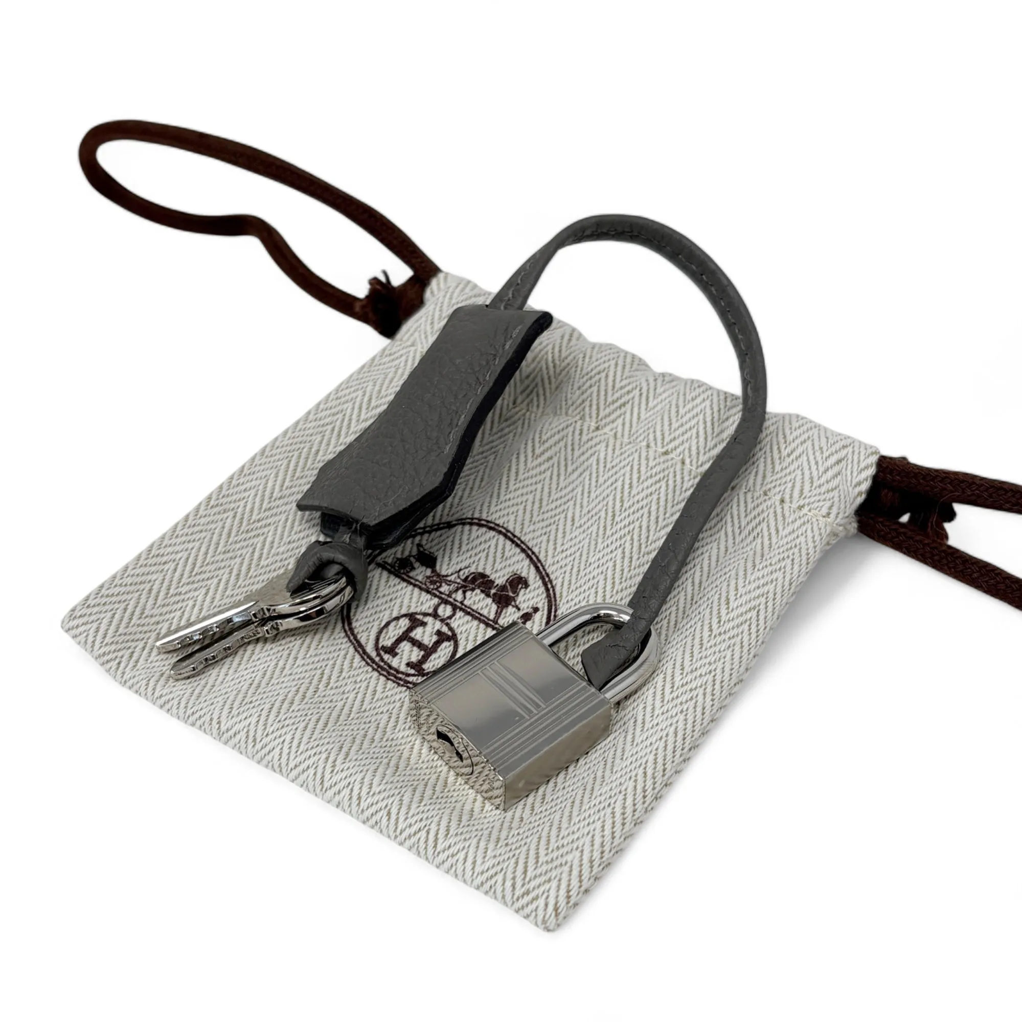 Hermes Gris Meyer Togo Birkin 25