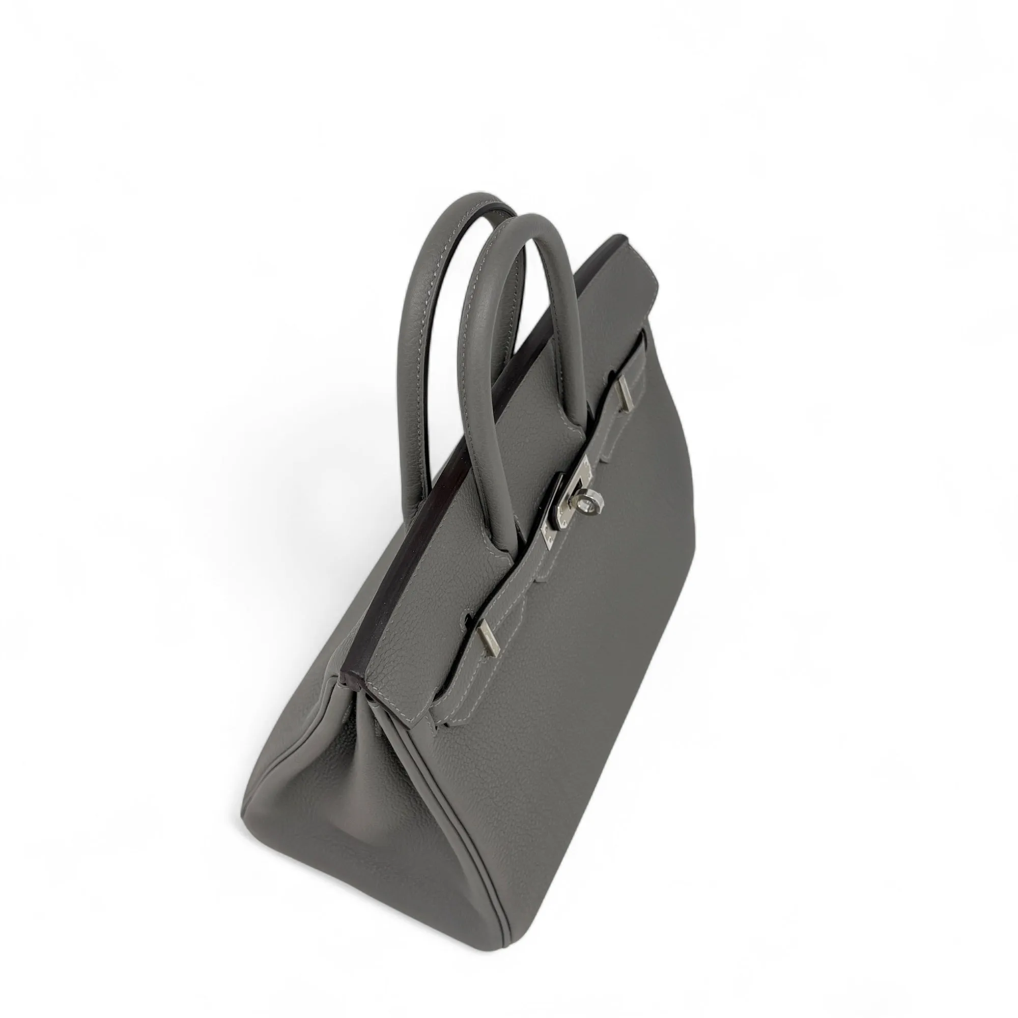 Hermes Gris Meyer Togo Birkin 25