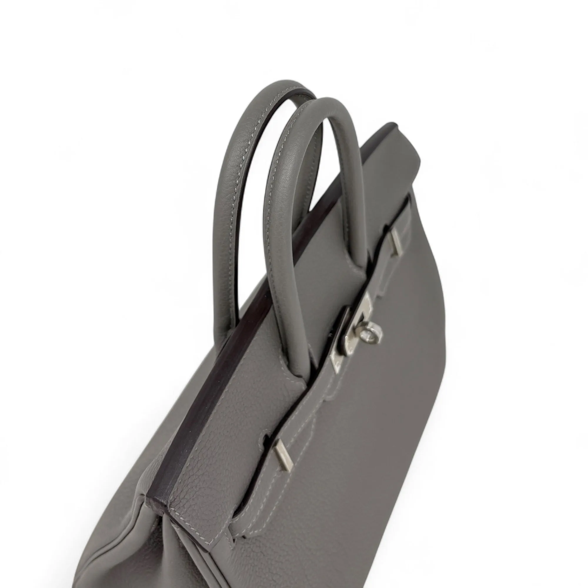 Hermes Gris Meyer Togo Birkin 25