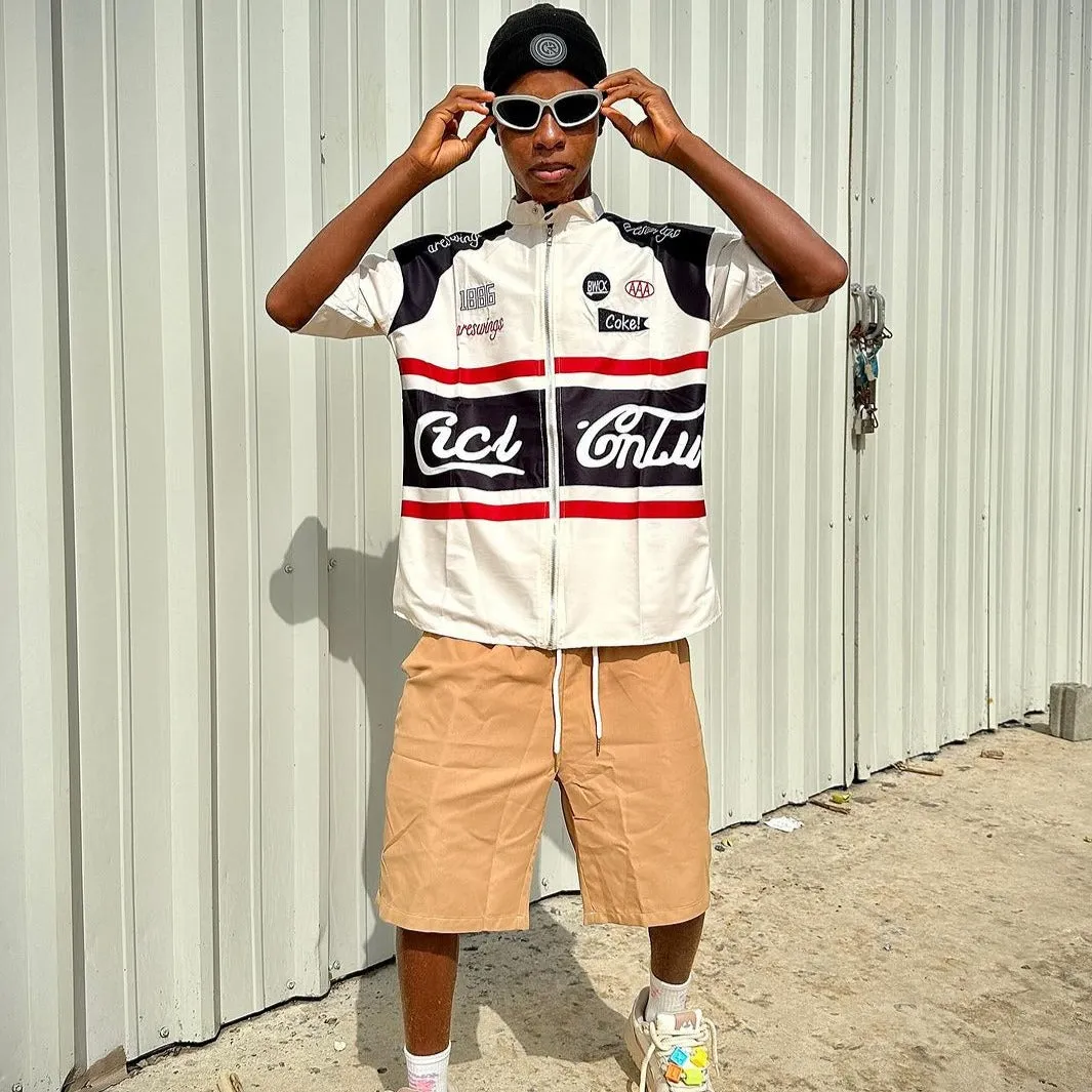 High Street Color Block Motor T-Shirt