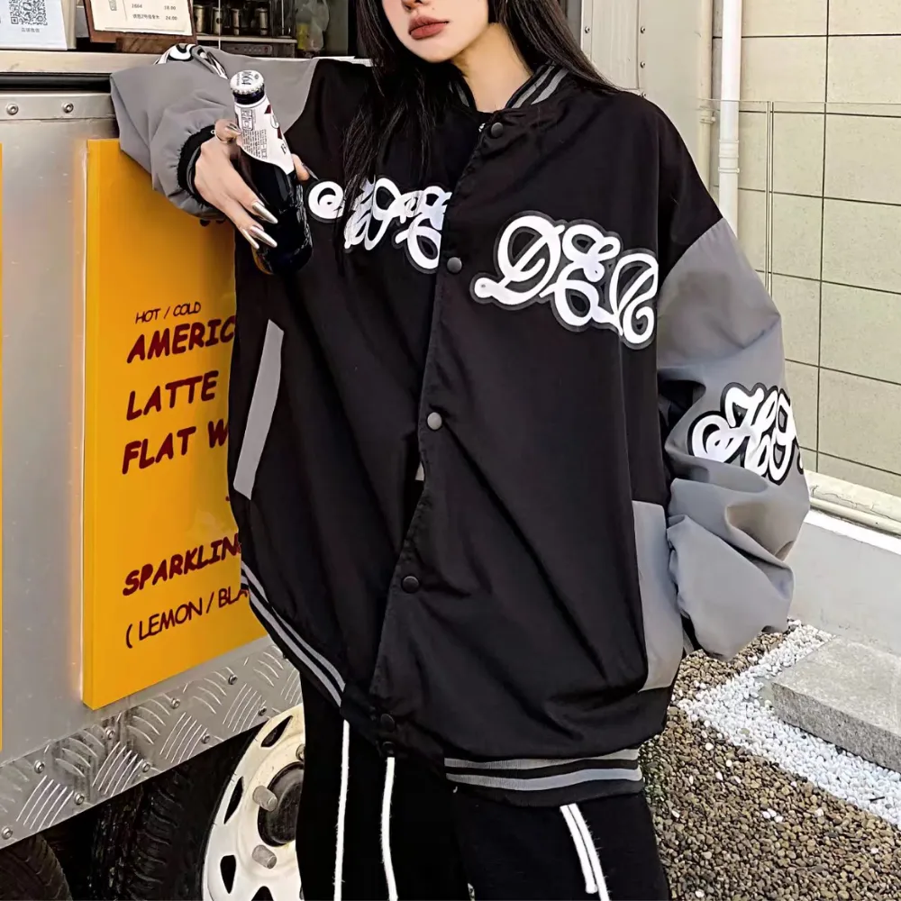 High Street Letter Panel Jacket