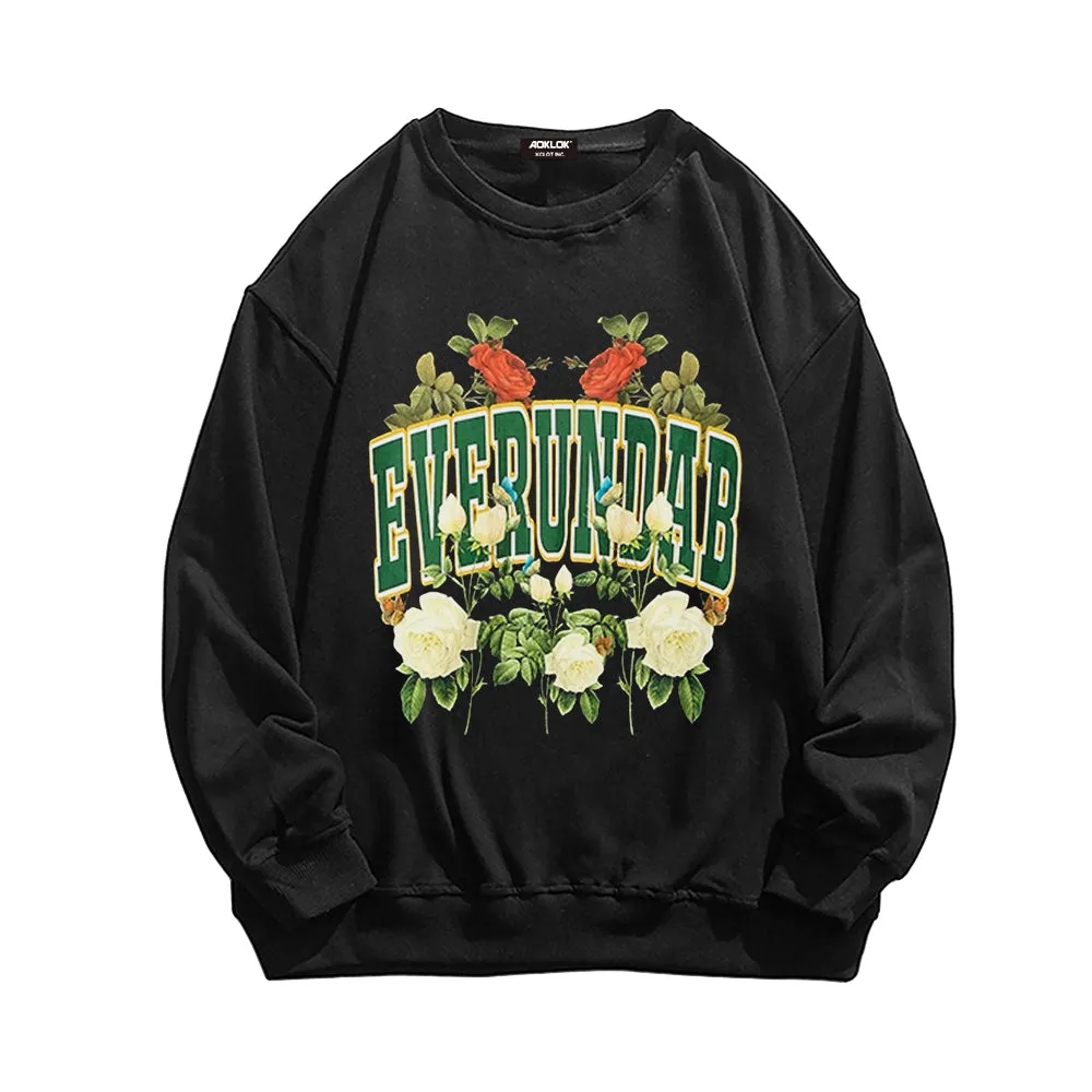 High Street Plant Alphabet Sweatshirt