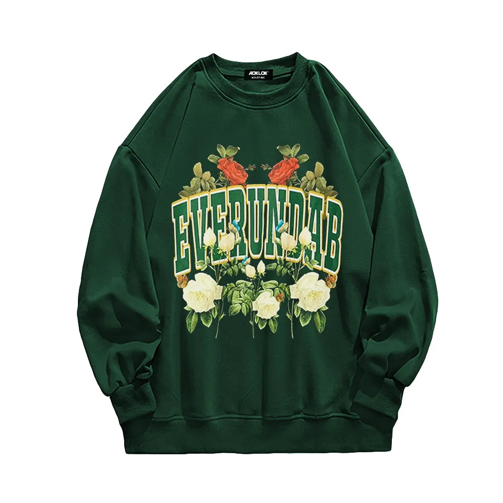 High Street Plant Alphabet Sweatshirt