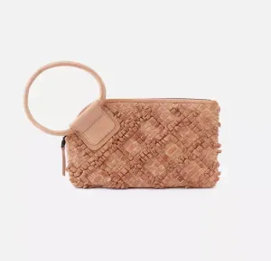 Hobo Sable Wristlet - Sand Dollar