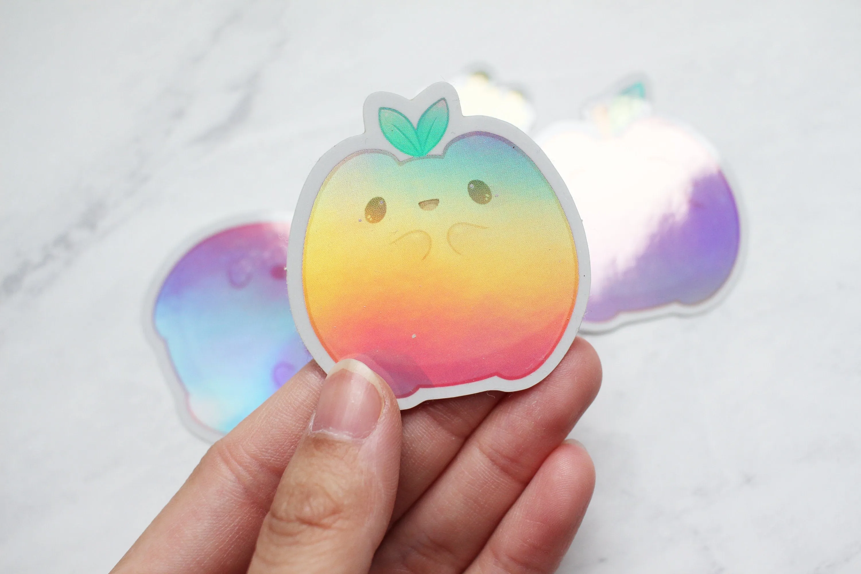 Homegrown Froggos Stickers (Glossy, matte, holographic vinyl)