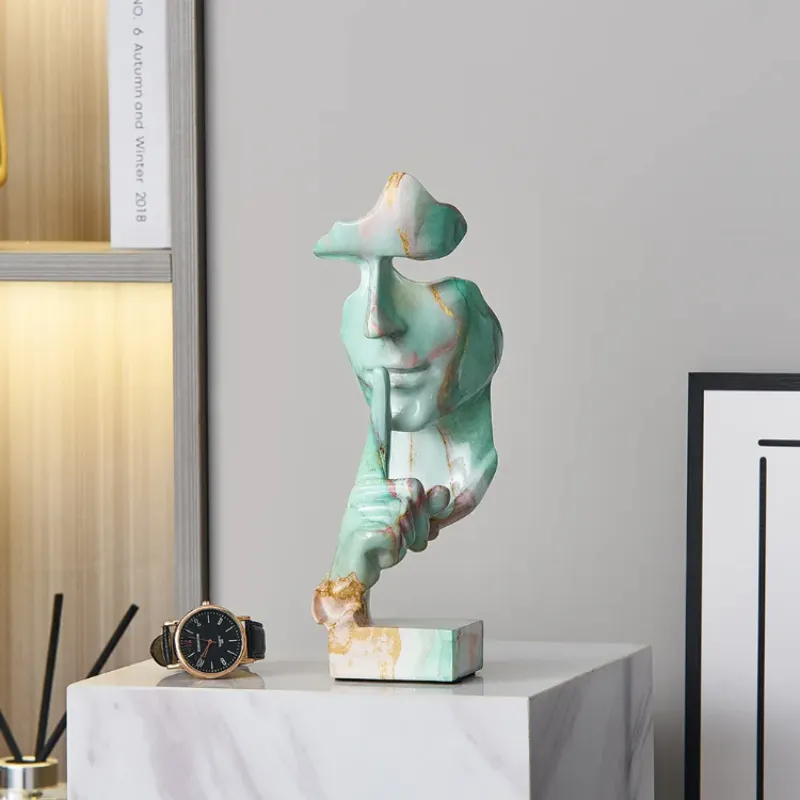 HomeTod™ Abstract Face Sculptures