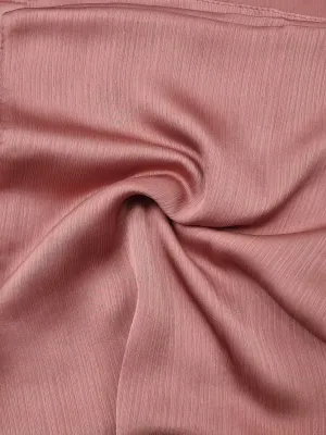 Honey Satin Hijab - Rose