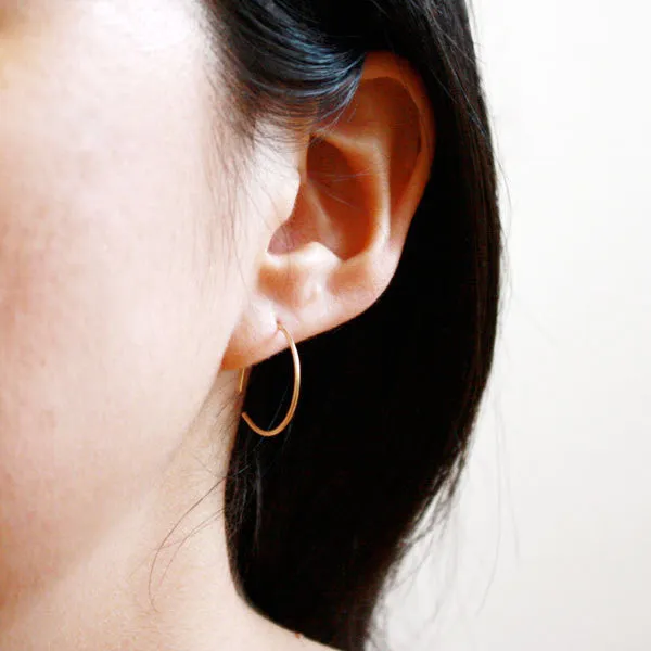 Hoop Earrings - Circle