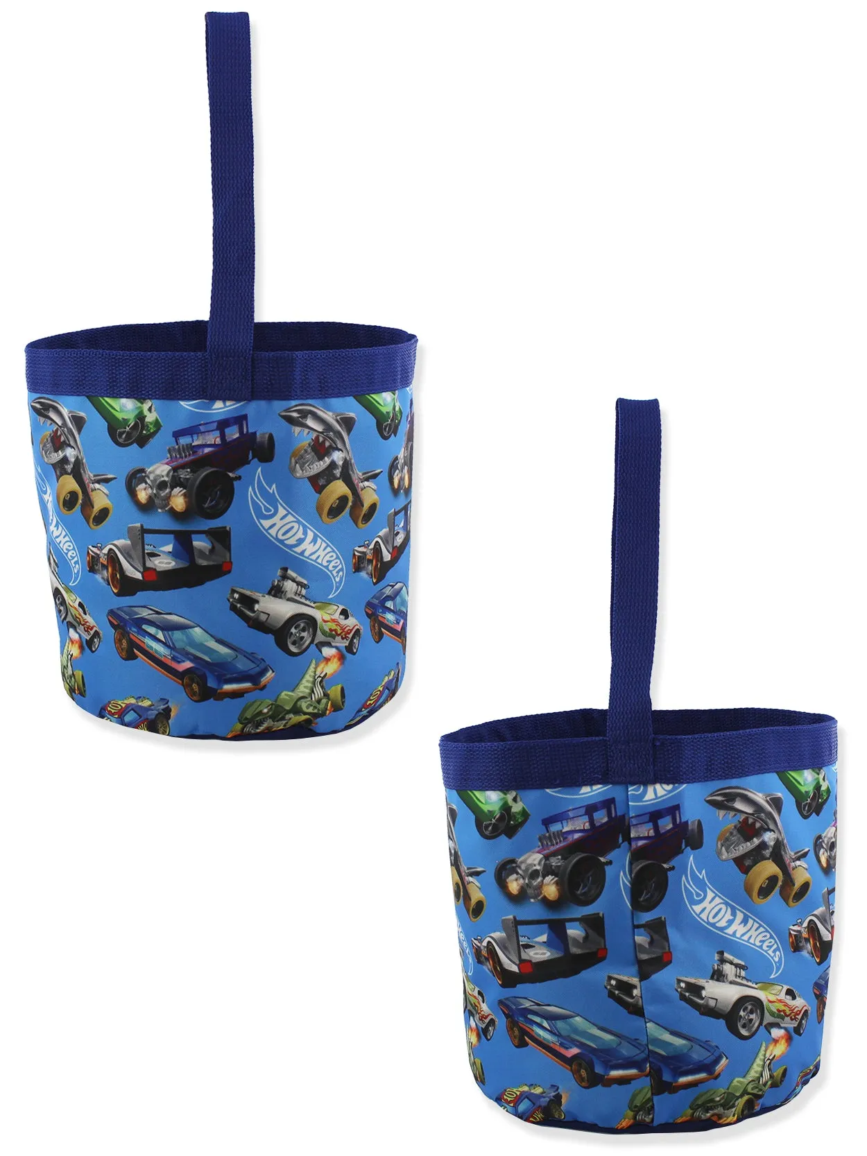 Hot Wheels Collapsible Nylon Basket Tote Bag