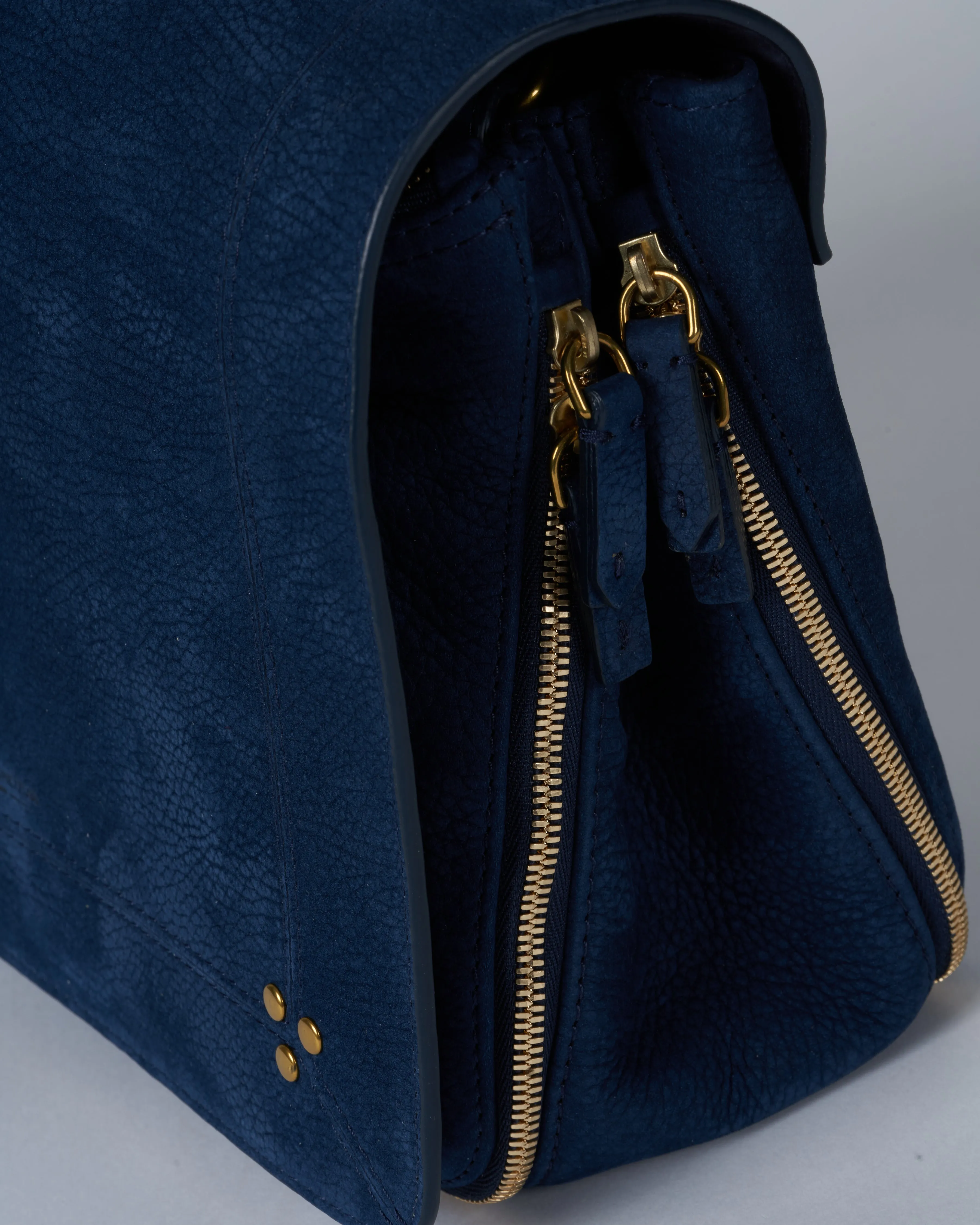 igor bag - taurillon marine