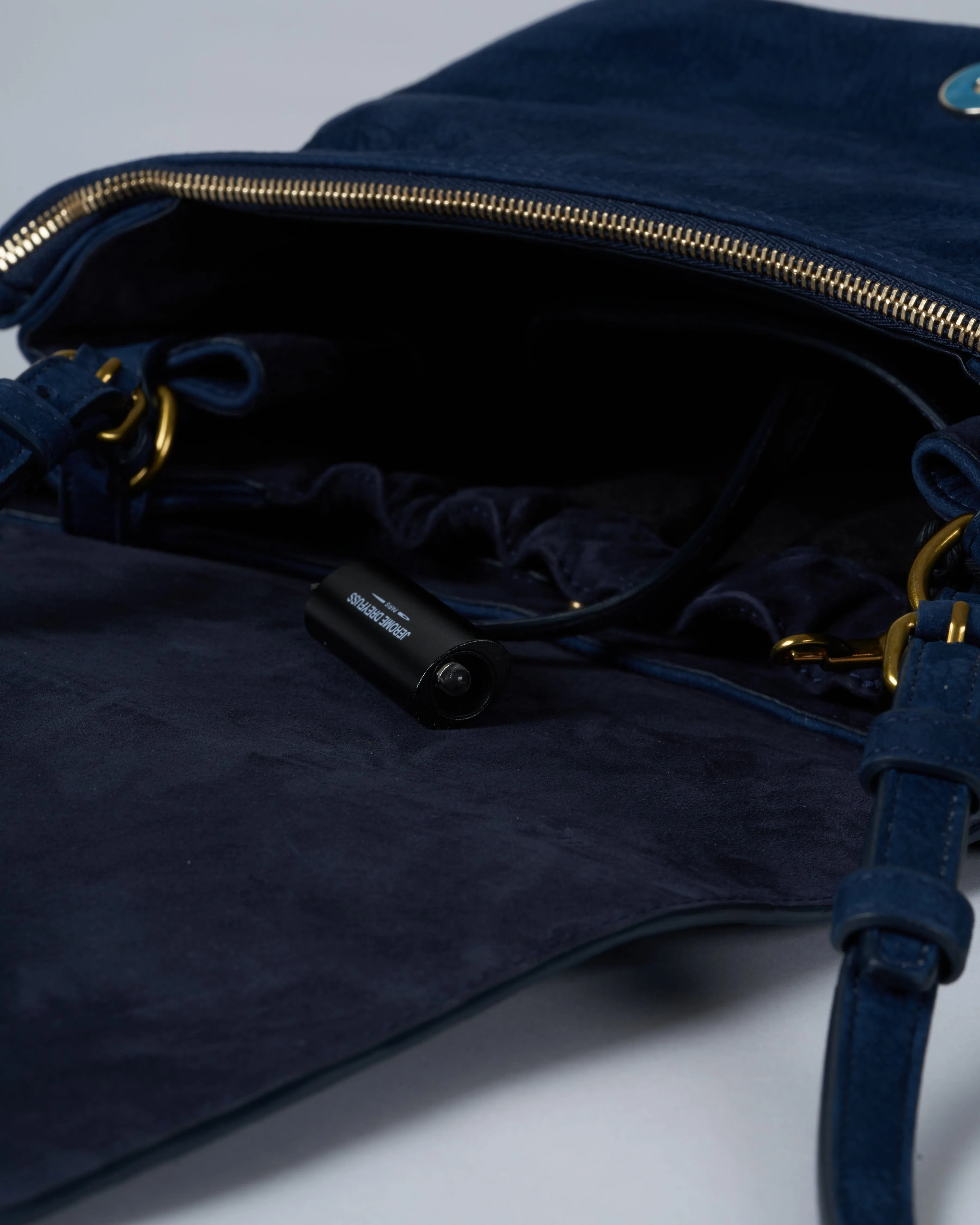 igor bag - taurillon marine