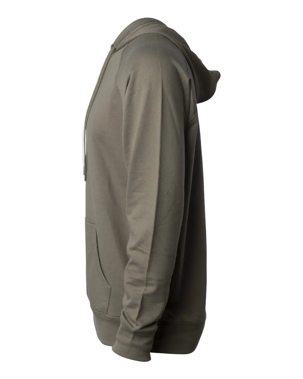 Independent Trading Co. - Icon Unisex Lightweight Loopback Terry Hood Olive