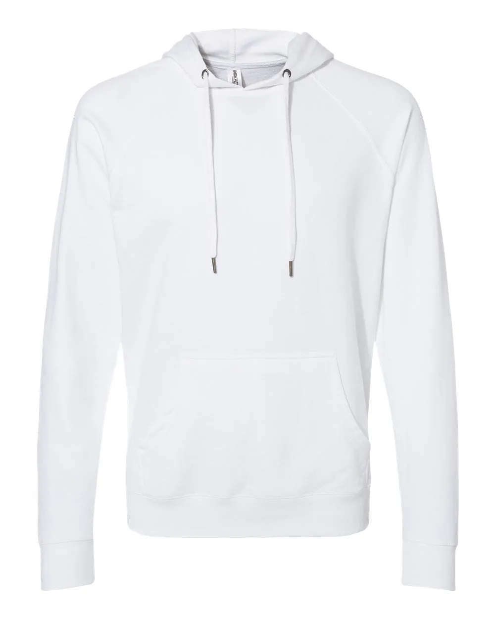 Independent Trading Co. - Icon Unisex Lightweight Loopback Terry Hood White
