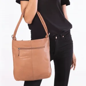 Indiana Soft Leather Convertible Backpack