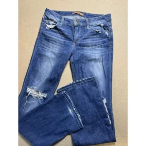 Joes Flare Jeans Size 30 Light Wash Distressed  Bell Bottom Collectors Edition