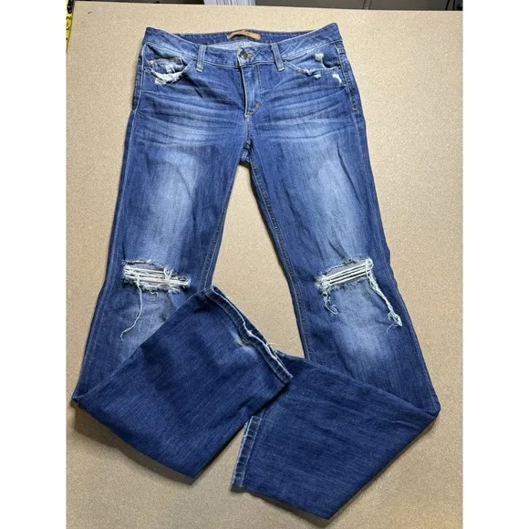 Joes Flare Jeans Size 30 Light Wash Distressed  Bell Bottom Collectors Edition