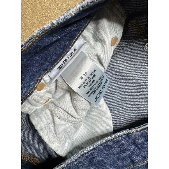 Joes Flare Jeans Size 30 Light Wash Distressed  Bell Bottom Collectors Edition