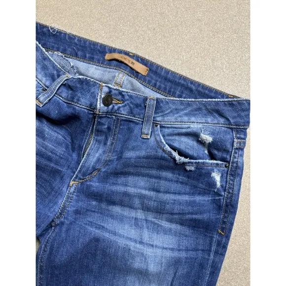Joes Flare Jeans Size 30 Light Wash Distressed  Bell Bottom Collectors Edition