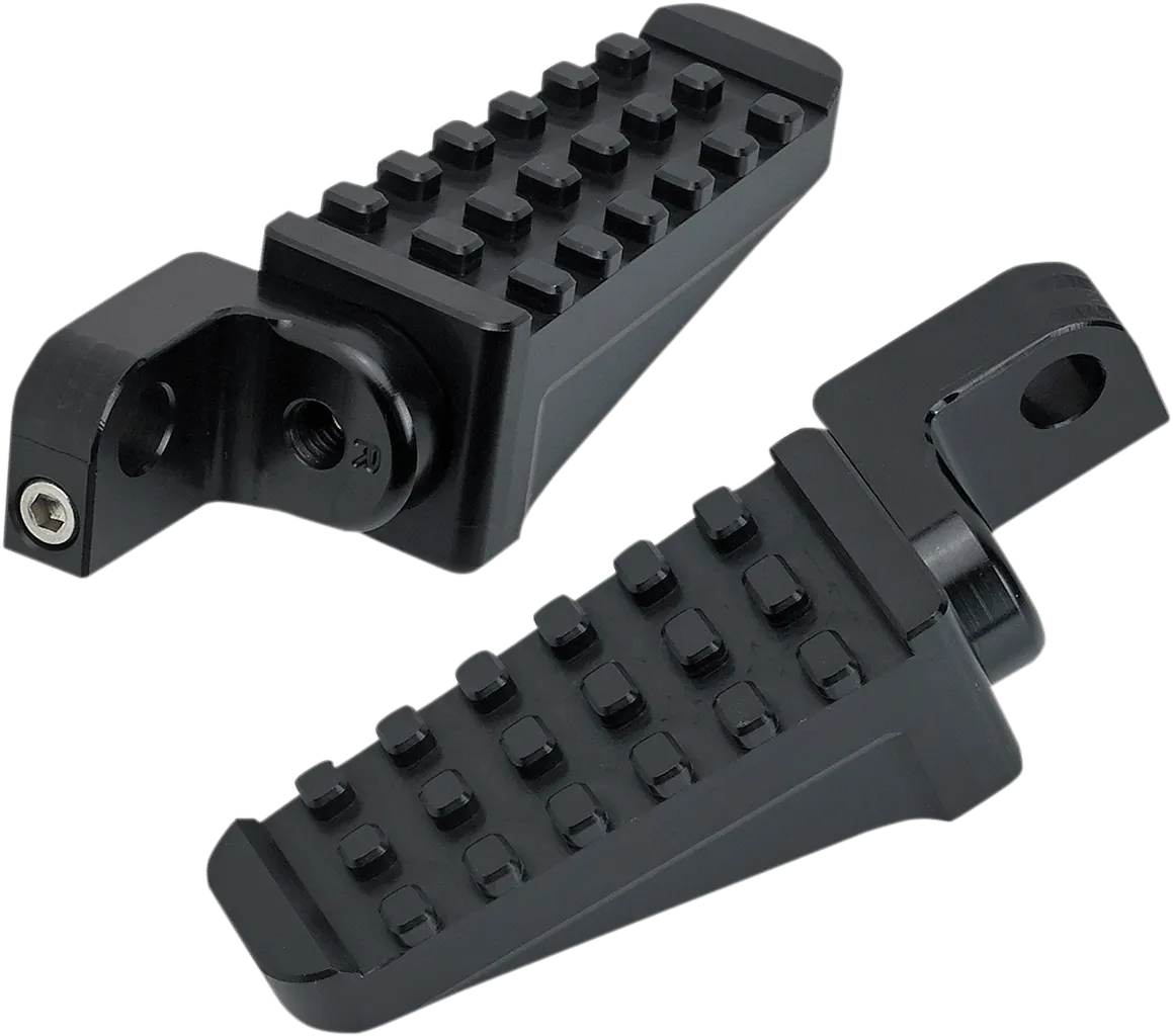 Joker Machine 09-860-3B Road Racing Footpegs for Drivers Position - Black