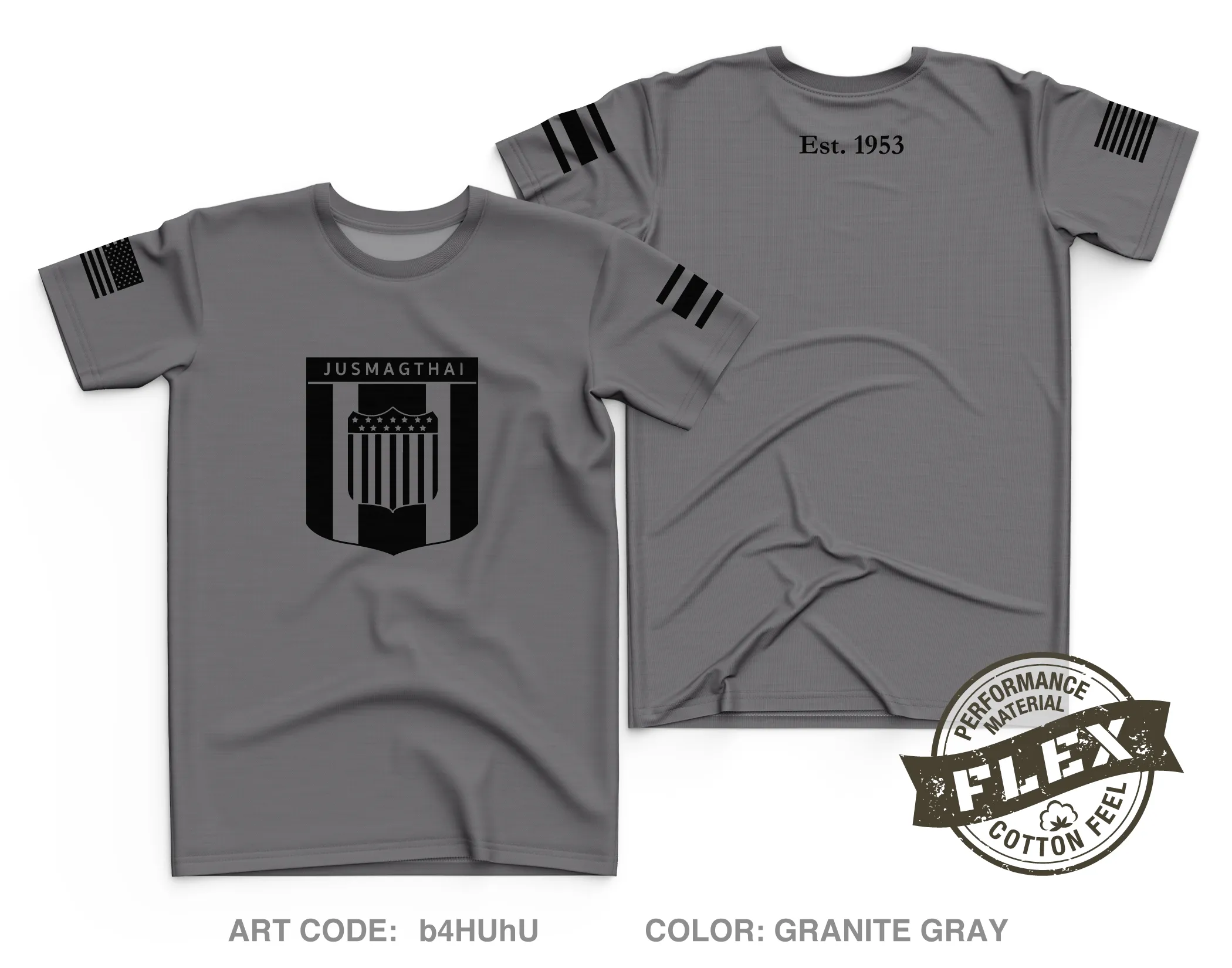 JUSMAGTHAI Core Men's SS Flex Performance Tee - b4HUhU