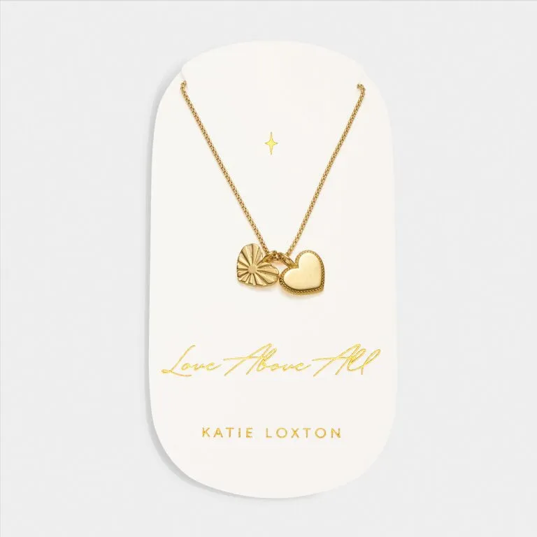 Katie Loxton Waterproof Love Above All Charm Necklace