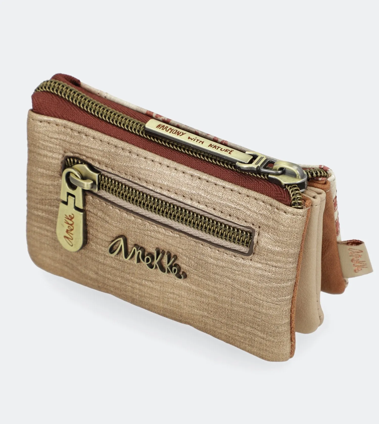 Kenya Purse with a back zip